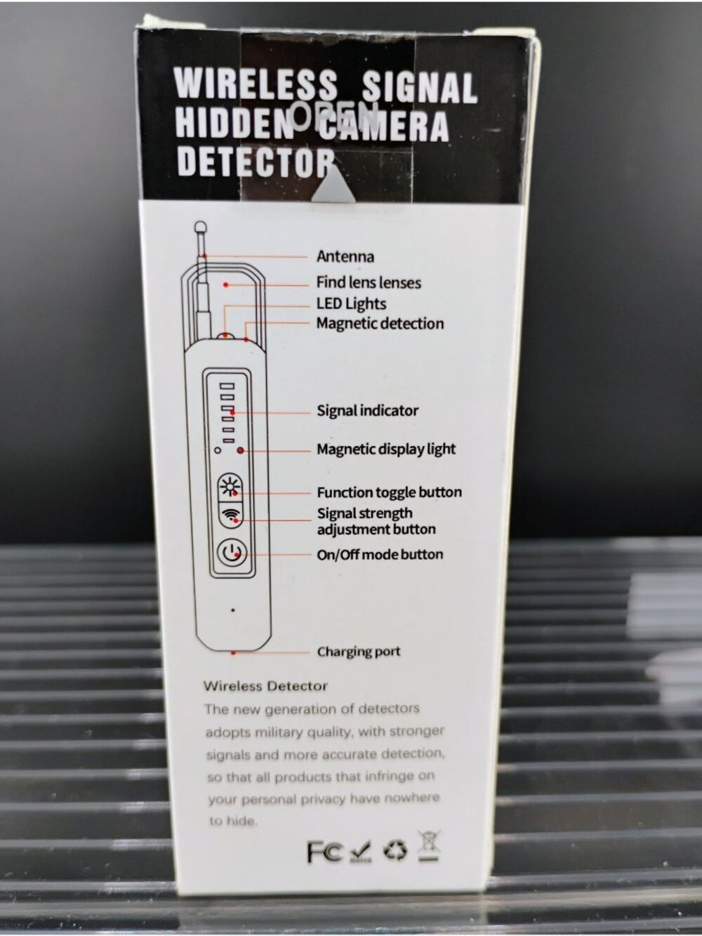 Wireless Signal Hidden Camera Detector